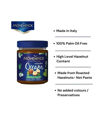 M venpick Hazelnut Spread Cocoa Hazelnut Cream 300 Gr.1 piece Marketimgo - Buy Online on GoSupps.com
