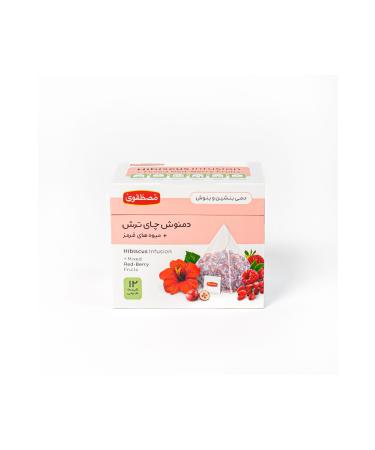 Mustefevi Hibiscus and Red Fruit Sour Herbal Tea (12 Herbal Tea Bags)