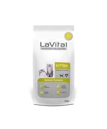 La Vital Lavital Kitten Salmon Kitten Food 12 Kg
