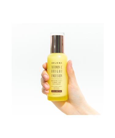 Orjena Vitamin C Bright Emulsion - Vitamin C Revitalizing Brightening Repair Emulsion - 100ml - Buy Online on GoSupps.com