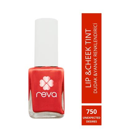 REVA Red Lip & Cheek Tint Unexpected Desires No:750 10 ml