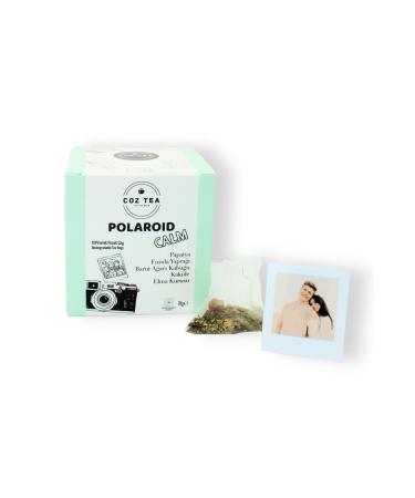 COZ TEA Polaroid Calm Pyramid Bag Herbal Tea