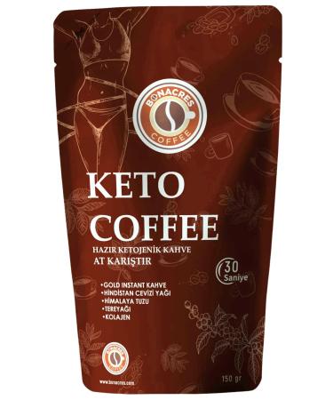 Bonacres Keto Coffee Ketogenic Diet Coffee Horse Mix 150gr - Buy Online on GoSupps.com