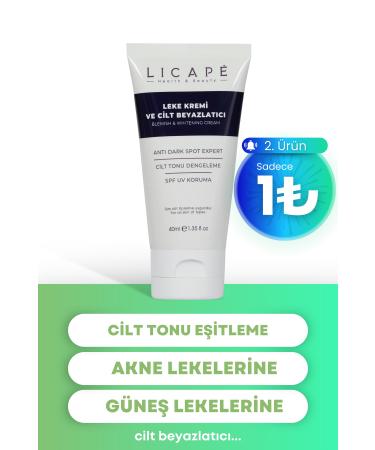 Licape Blemish Cream and Skin Whitening Cream 40ml