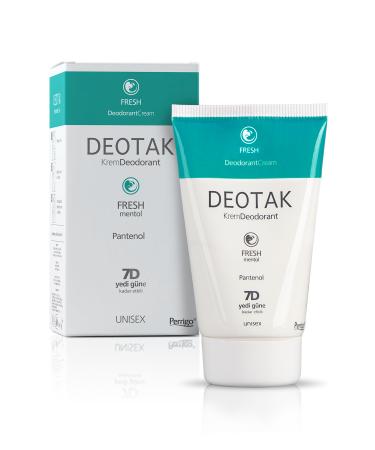 Deotak Cream Deodorant Fresh Menthol 35 ml