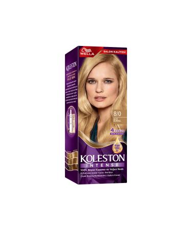 Wella Koleston Intense 8/0 Light Blonde - Buy Online on GoSupps.com