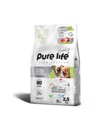PureLife Plus Lamb Small Breed Puppy Food 2.5 Kg