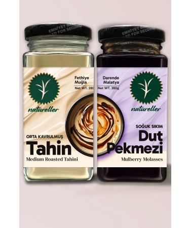 Natureller Fethiye Tahini 280gr Malatya Mulberry Molasses 380gr