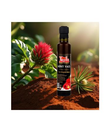 TIJDA Castor Oil (Cold Pressed) 250 Ml - Buy Online on GoSupps.com