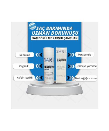 SAC Life Anti-Hair Loss and Post-Hair Transplant Shampoo