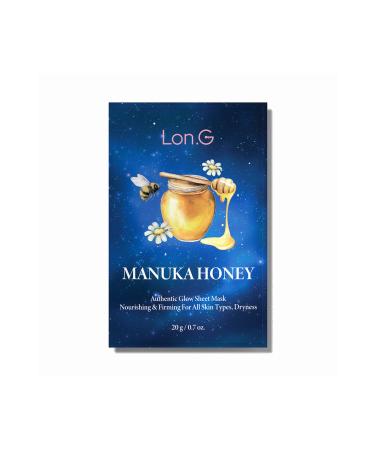 Long Lon.g K-beauty 10-Pack Manuka Honey Real Glow Revitalizing Face Mask - Buy Online on GoSupps.com