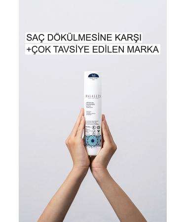 Halalles Anti Hair Loss Shampoo Sulfate Free & Vegan Formula 300 ml - Buy Online on GoSupps.com