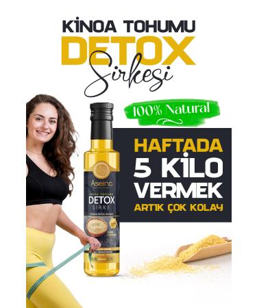 Aseina Quinoa Detox Vinegar Helps to Eliminate Edema and Lose Weight Natural Slimming Method Detox Vinegar 250 ml