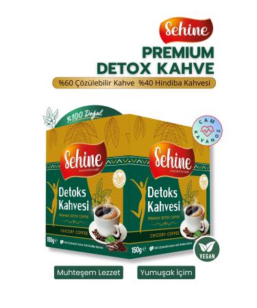 Sehine 2-Piece Deal Detox Chicory Coffee Slimming Weight Loss Helper Diet Form Coffee 2x150gr - Buy Online on GoSupps.com