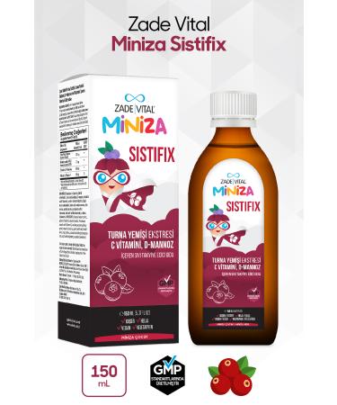 Zade Vital Miniza Sistifix Cranberry 150 Ml - Buy Online on GoSupps.com