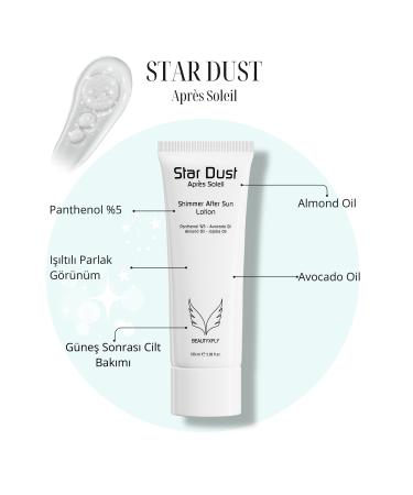 BEAUTYXFLY Star Dust Apr s Soleil Shimmer After Sun - After Sun Shine Care Cream 100 ml - Buy Online on GoSupps.com