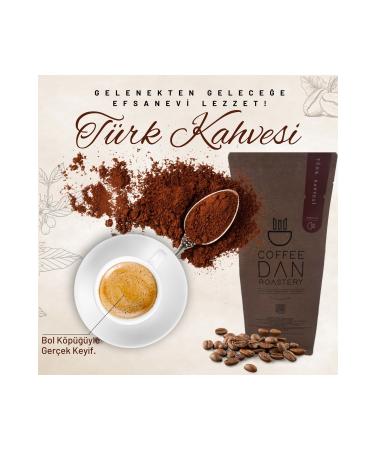 DAN COFFE ROASTERY 1 KG TURKISH COFFEE WITH LOTS OF FOAM
