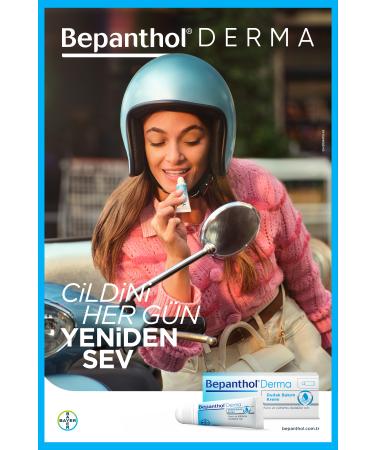 Bepanthol Lip Care Cream 7.5 ml L Daily Intensive Moisturizer for Dry and Chapped Lips - Buy Online on GoSupps.com