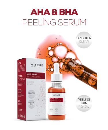 M LA CARE Aha & Bha Revitalizing and Skin Tone Equalizing Peeling Serum 30 ml - Buy Online on GoSupps.com