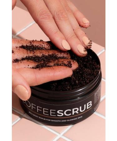 Coco Body Coffee Scrub Strawberry Ingrown Hair Remover Skin Rejuvenator Smoothing Body Peeling