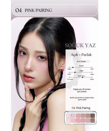 CLIO Light Textured Intense Color Eyeshadow Palette Clio Pro Eye Palette Air (04 Pink Pairing) - Buy Online on GoSupps.com