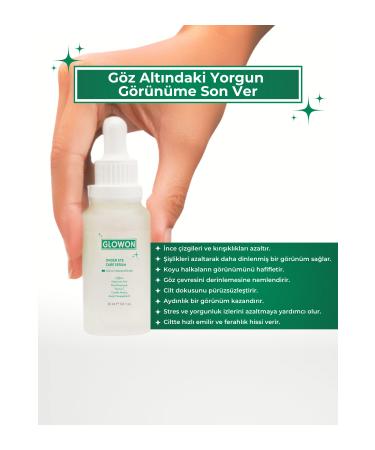 GLOWON UNDER EYE CARE SERUM 30 ML - Buy Online on GoSupps.com