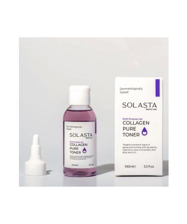 Solasta Anti-Aging Hyaluronic Acid Collagen Toner - Buy Online on GoSupps.com