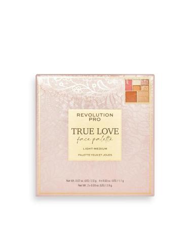 Revolution Pro True Love Eye&cheek Palette Light-medium - Buy Online on GoSupps.com