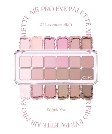 CLIO Light Textured Intense Color Eyeshadow Palette Clio Pro Eye Palette Air (07 Lavender Staff) - Buy Online on GoSupps.com