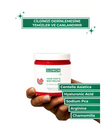 GLOWON Hand Foot and Body Peeling 300 ml - Buy Online on GoSupps.com