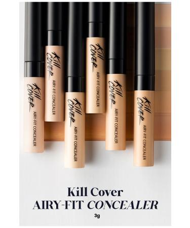CLIO Light Formula Long-Lasting Concealer CLIO Kill Cover Airy-Fit Concealer (3.5 Vanilla) - Buy Online on GoSupps.com
