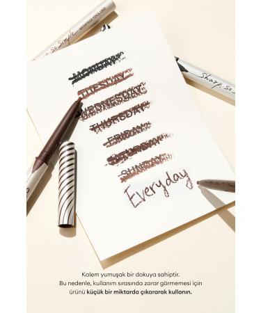 CLIO Waterproof Fine-Tipped Eyeliner CLIO Sharp So Simple Waterproof Pencil Liner (02 Brown) - Buy Online on GoSupps.com