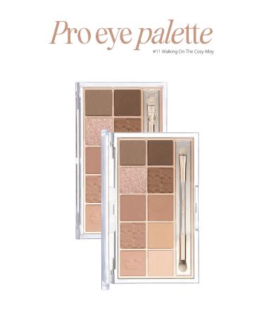 CLIO Eye-Catching Intensely Pigmented Eyeshadow Palette Clio Pro Eye Palette (11 Walking On The Cosy Alley) - Buy Online on GoSupps.com