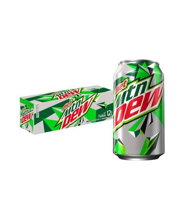 Mountain Dew Diet Soda 12 Pieces