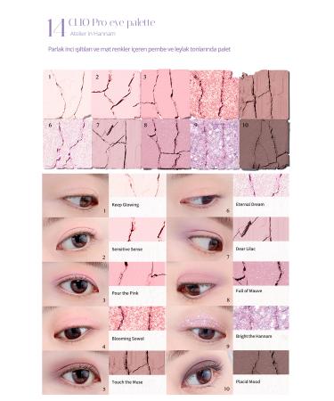 CLIO Eye-Catching Intensely Pigmented Eyeshadow Palette Clio Pro Eye Palette (14 Atelier in Hannam) - Buy Online on GoSupps.com