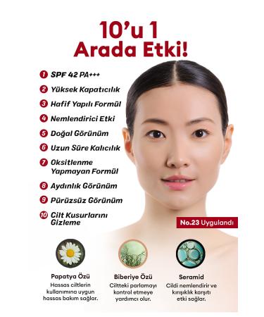 Missha Perfect Cover Multifunctional M Perfect Cover BB Cream Ex SPF42/PA+++ No.23 (50ml) - Buy Online on GoSupps.com