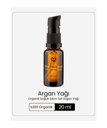 EvyLaure Huile D'argan | 0 Organic Cold Pressed Pure Argan Oil | 20 ml