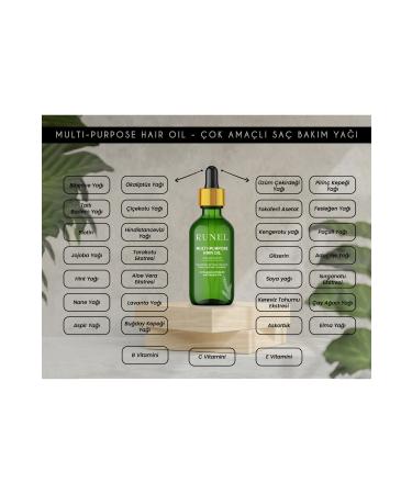 RUNEL 2-pack Runel Fast Hair Growth Oil Advantageous Package (damaged and burnt hair repair) - Buy Online on GoSupps.com