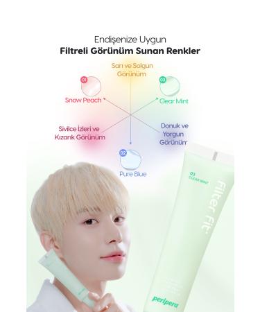 PERIPERA Redness Neutralizing Tone Equalizing Cream PERIPERA Filter Fit Milk Tone Up (003 Clear Mint) SPF30 - Buy Online on GoSupps.com