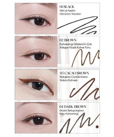 CLIO Waterproof Fine-Tipped Eyeliner CLIO Sharp So Simple Waterproof Pencil Liner (009 Rose) - Buy Online on GoSupps.com