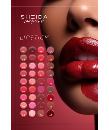 Sheida Lipstick No:43 - Buy Online on GoSupps.com