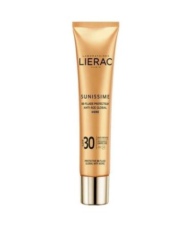 Lierac Sunissime Energizing BB Fluid SPF 30 Face and D collet Area Anti-Aging Energizing Sunscreen