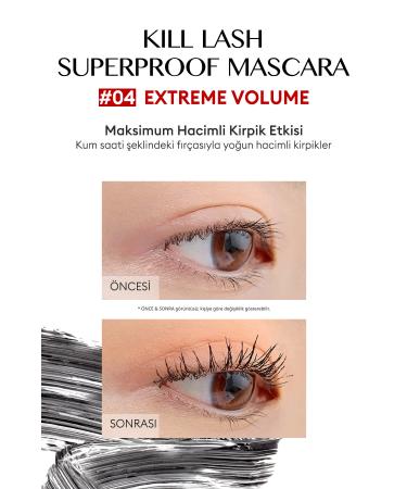 CLIO Maximum Volume Mascara Clio Kill Lash Superproof Mascara (04 Extreme Volume) - Buy Online on GoSupps.com