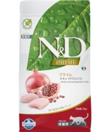 N & D Prime Grain Free Cat Chicken & Pomegranate Adult 1.5 kg