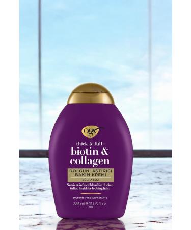 Home Plumping Collagen Sulfate-Free Hair Care Cream 385 ml