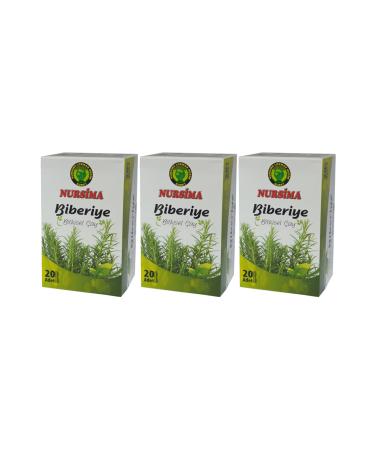 Nursima Rosemary Herbal Tea 20 Filter Bags 3 Boxes