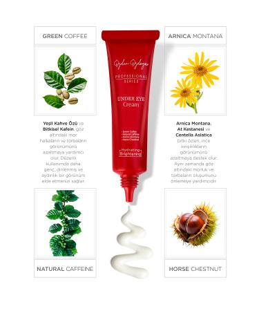  ZDEN ZDO AN Green Coffee & Natural Caffeine Brightening Moisturizing and Anti-Dark Circle Under Eye Cream - Buy Online on GoSupps.com