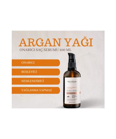 NECY GLOW Hair Repair Argan Oil Serum