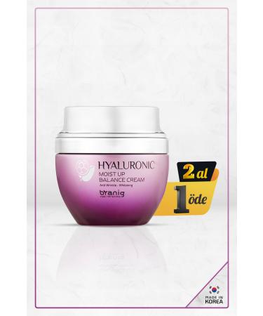 BRANIG 3x Extra Moisture Anti-Wrinkle Hyaluronic Moist Up Balance Cream Made In Korea