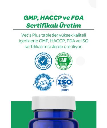 Vet's Plus Immune System Tablet 75'li (IMMUNE SYSTEM BOOSTER FOR CATS AND DOGS) - Buy Online on GoSupps.com